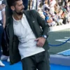 Novak Djokovic Opens Tennis Track Jacket