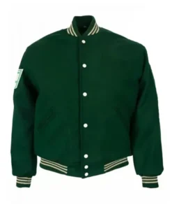 Philadelphia Eagles Dark Green Letterman Varsity Jacket