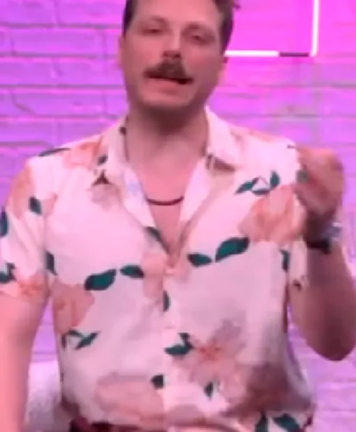 Pop the Balloon Live S01 Griffin Floral Print Shirt