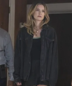 Sirens 2025 Meghann Fahy Black Jacket