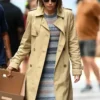 The Better Sister S01 Jessica Biel Beige Trench Coat