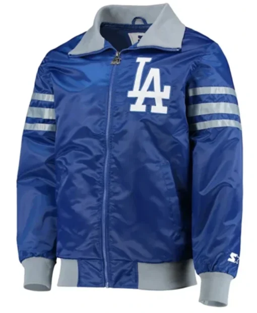 The Captain II Los Angeles Dodgers Royal Blue Bomber Jacket