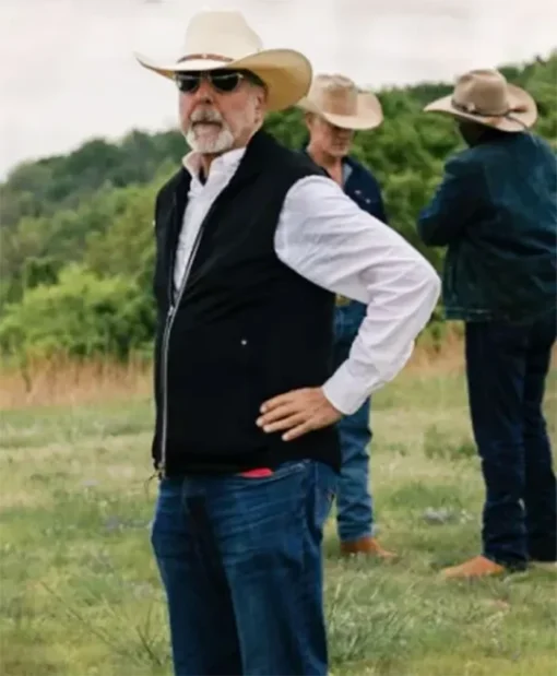 The Last Rodeo 2025 Jon Avnet Black Cotton Vest