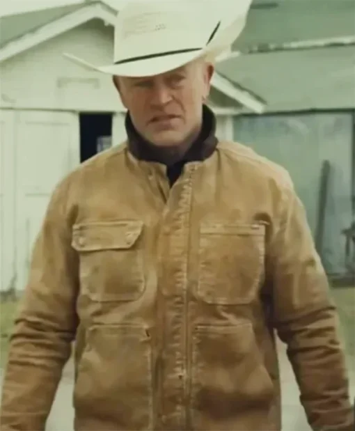 The Last Rodeo 2025 Neal McDonough Brown Cotton Jacket