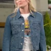 The Neighborhood S07 Beth Behrs Blue Denim Jacket