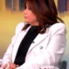 The View 2025 Ana Navarro Leather Blazer