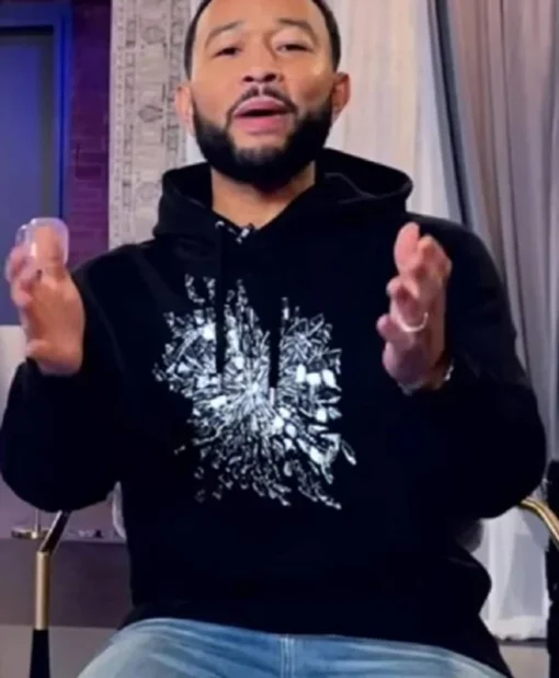 The Voice S27 John Legend Black Hoodie