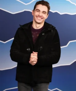 Together 2025 Dave Franco Black Suede Jacket