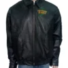 Vietnam Veteran Black Leather Jacket