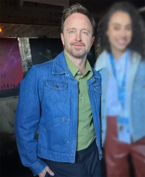 Ash 2025 Aaron Paul Blue Denim Jacket