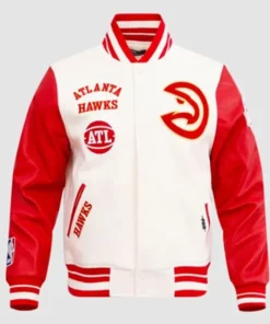 Atlanta Hawks Retro Classic Varsity Jacket