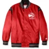Atlanta Hawks The Enforcer Retro Red Varsity Jacket