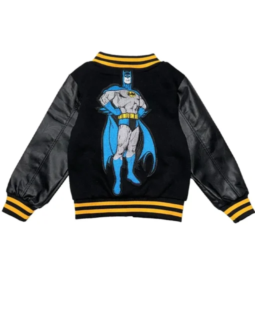 Batman Bomber Black Printed Jacket For Men And Women