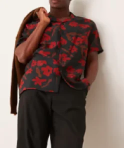 Buy Now 90 Day Hunt For Love Season 01 Usman “Sojaboy” Umar Red And Black Floral Shirt For Unisex