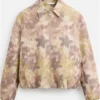Buy Now Andre Richardson TV-Series Beyond The Gates 2025 Sean Freeman Blurred Floral Print Jacket For Unisex