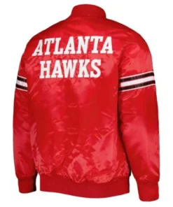Buy Now Atlanta Hawks Force Play Red Varsity Jacket For Men And Women