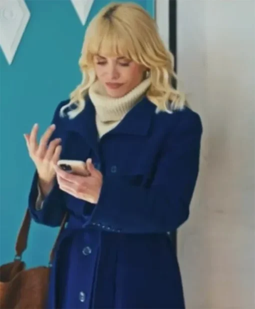 Buy Now Brooklyn Movie Love In The Clouds 2025 McKenzie Westmore Blue Coat For Unisex
