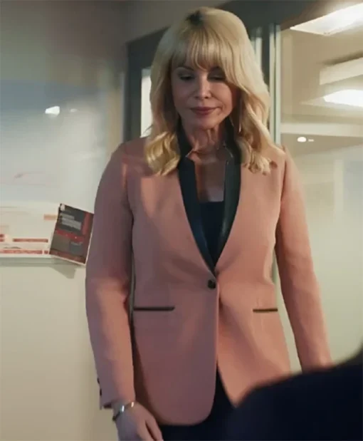 Buy Now Brooklyn Movie Love In The Clouds 2025 McKenzie Westmore Peach Blazer For Unisex