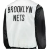 Buy Now Brooklyn Nets White And Black Varsity Jacket For Men And Women