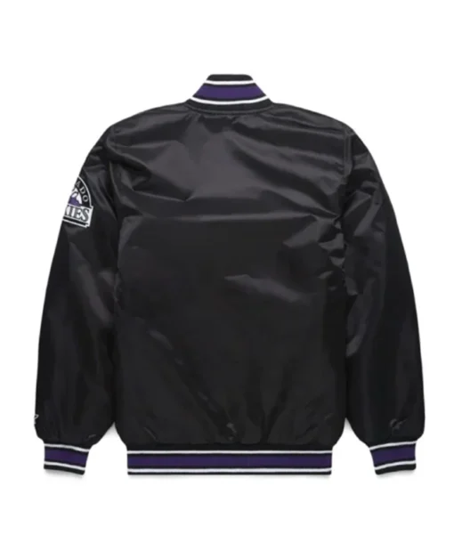 Buy Now Colorado Rockies Classic Black Letterman Varsity Jacket For Unisex