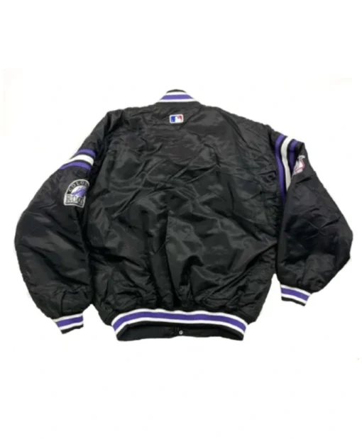 Buy Now Colorado Rockies Diamond Collection Black Varsity Jacket For Unisex