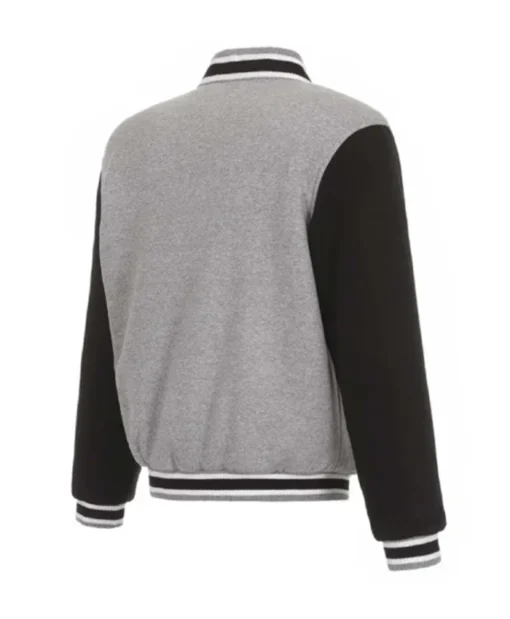 Buy Now Colorado Rockies Grey And Black Varsity Jacket For Men And Women