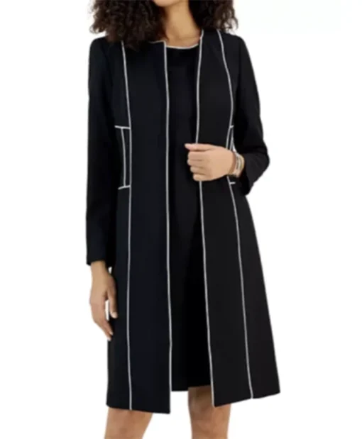 Buy Now Karan Kendrick TV-Series Beyond The Gates 2025 Mona Wilson Black Coat For Unisex