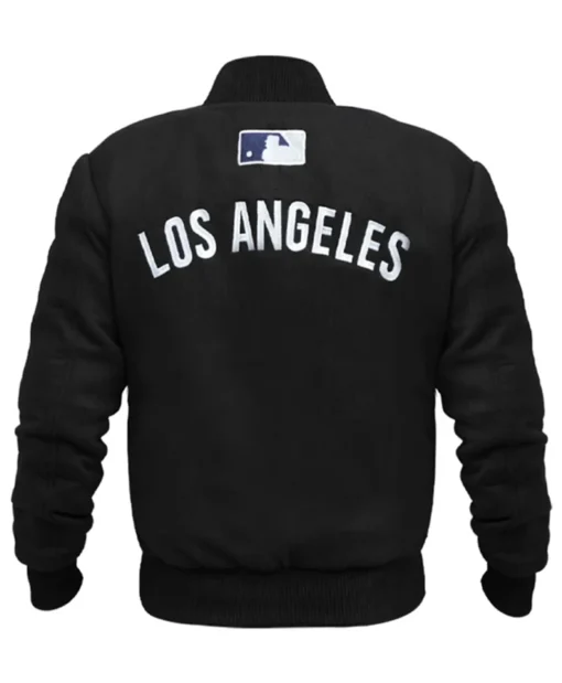 Buy Now Los Angeles Dodgers Black Bomber Jacket For Men And Women