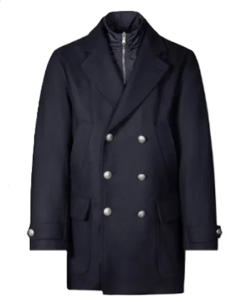 Buy Now Paul Gorvin TV-Series Law and Order Organized Crime Season 01 Vincent Black Wool Coat For Unisex