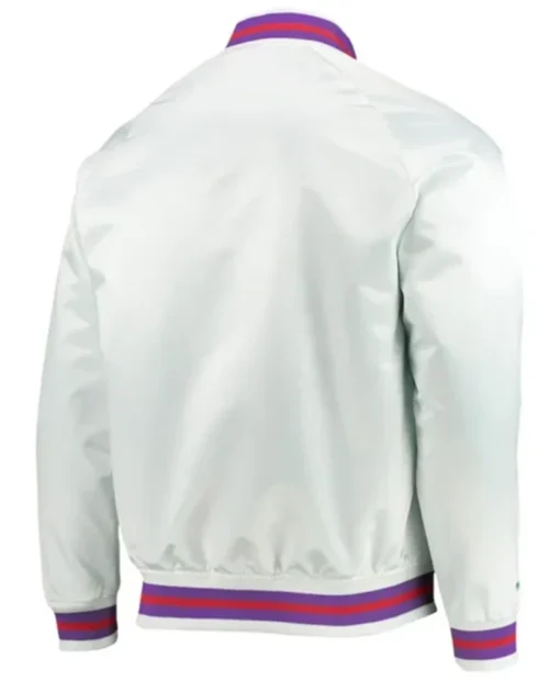 Buy Now Toronto Raptors Hardwood Classics White Varsity Jacket For Men And Women