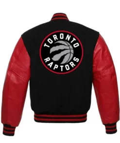 Buy Now Toronto Raptors NBA Red And Black Letterman Varsity Jacket For Men And Women