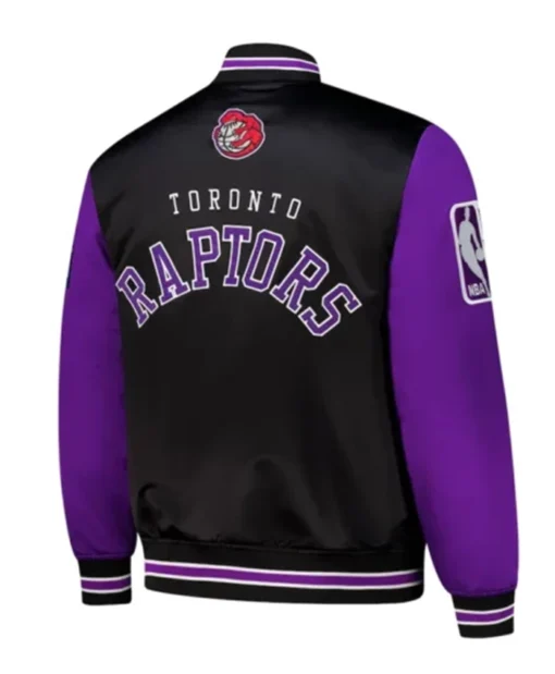 Buy Now Toronto Raptors Primetime Black And Purple Varsity Jacket For Men And Women