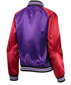 Buy Now Toronto Raptors Purple And Red Varsity Jacket For Men And Women