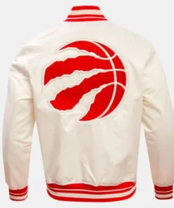 Buy Now Toronto Raptors Retro OFF-White Varsity Jacket For Men And Women