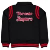 Buy Now Toronto Raptors Sport Night Teddy Black Varsity Jacket For Unisex
