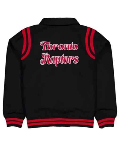 Buy Now Toronto Raptors Sport Night Teddy Black Varsity Jacket For Unisex