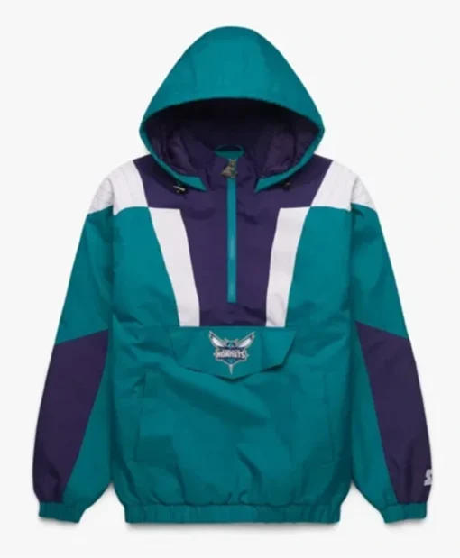 Charlotte Hornets Pullover Half-Zipper Jacket