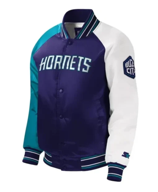Charlotte Hornets Youth Varsity Jacket