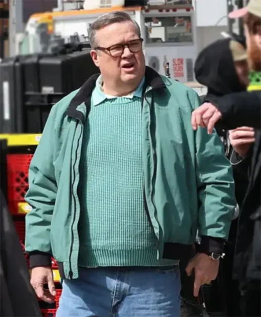 Dexter Resurrection S01 Eric Stonestreet Green Cotton Jacket