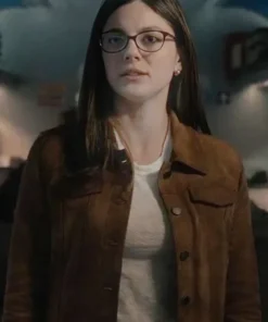 FUBAR S01 Emma Brunner Brown Suede Jacket