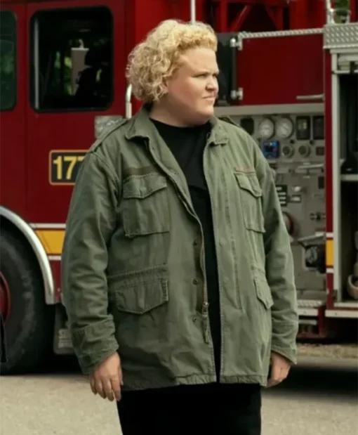 FUBAR S02 Fortune Feimster Green Cotton Jacket