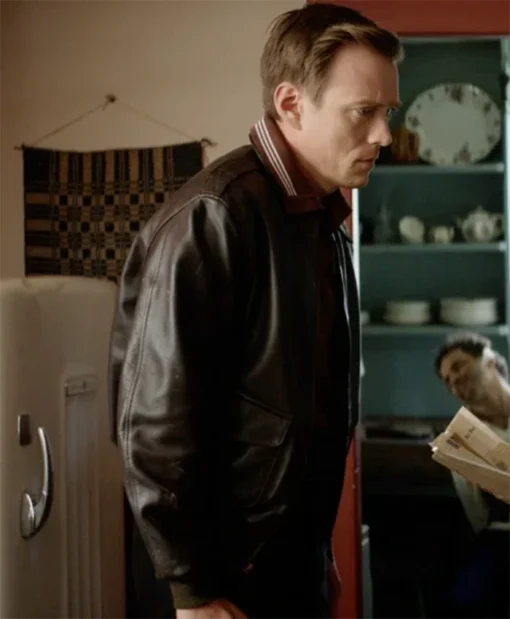 Fog of War 2025 Jake Abel Leather Jacket