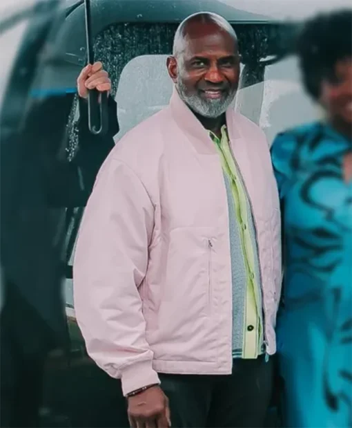 G20 2025 Julius Tennon Pink Bomber Jacket