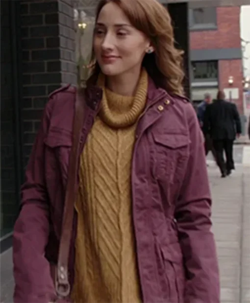 Grimm S05 Bree Turner Maroon Jacket