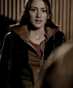 Grimm S06 Bree Turner Checked Coat