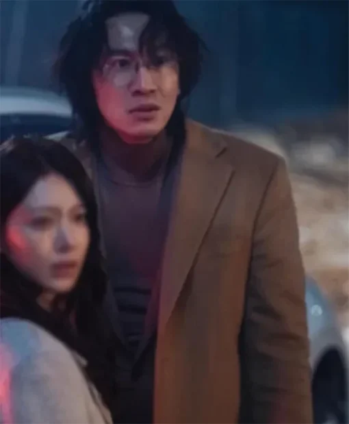 Karma S01 Lee Kwang-Soo Brown Coat