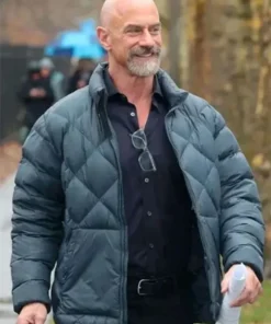 Law And Order Organized Crime Elliot Stabler Puffer Jacket