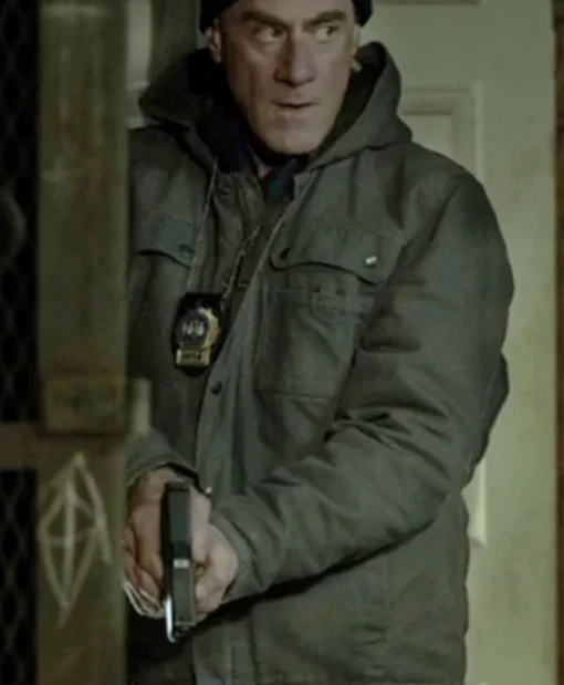 Law and Order Organized Crime S05 Elliot Stabler Grey Jacket
