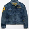 NFL Pittsburgh Steelers Blue Denim Jacket