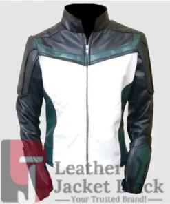 Nathan Fillion Leather Superman 2025 Jacket